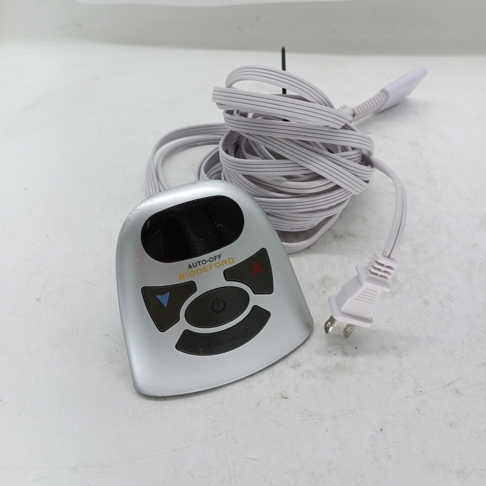 Biddeford TC16B0 Electric Blanket Auto-Off Controller 4 Prong Tested a8